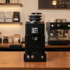 premium apex 98mm coffee grinder with single dose grinding design