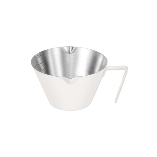Tazas medidoras de espresso de acero inoxidable de 3,4 oz/100 ml