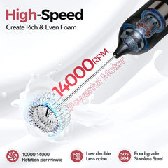 14000rpm milk frother