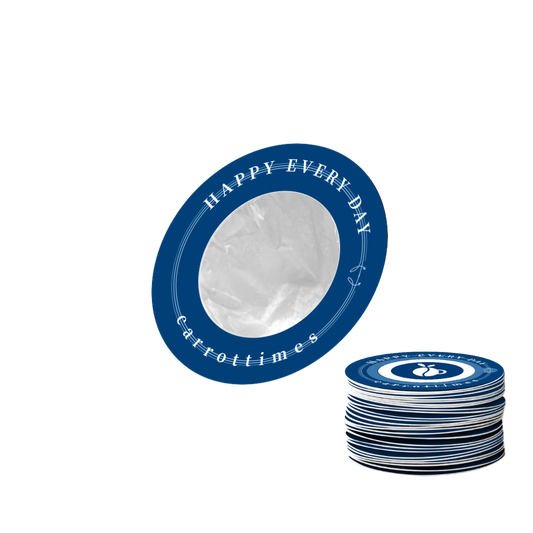 Filtros desechables ecológicos para café expreso (20 unidades, azul)