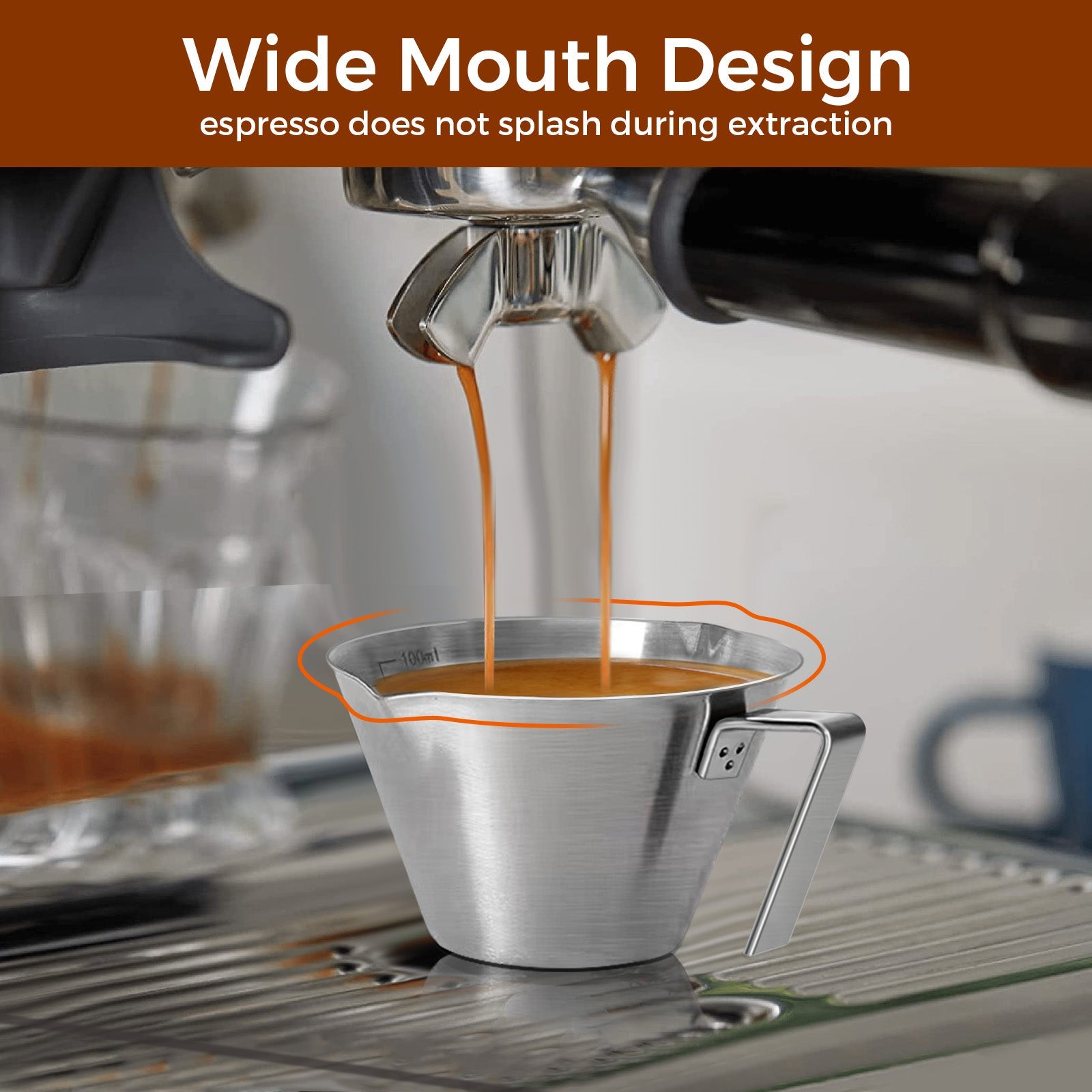 wide mouth espresso cup