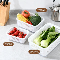 food storage box on the table