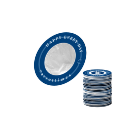 Eco-friendly Disposable Espresso Coffee Filters 50pcs (Blue)