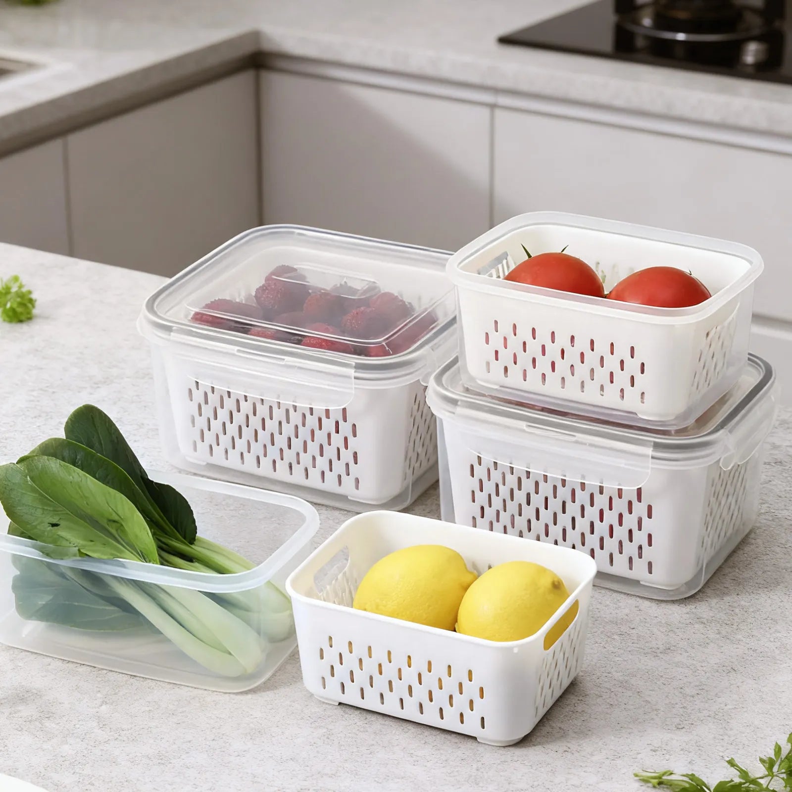 YARRAMATE Kitchen Food Storage Box
