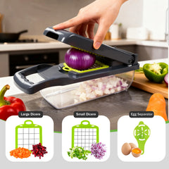 Multifunctional Vegetable Chopper with Container
