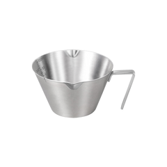 Tazas medidoras de espresso de acero inoxidable de 3,4 oz/100 ml
