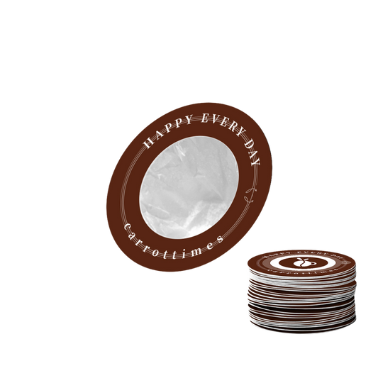 Filtros desechables ecológicos para café expreso (20 unidades, marrón)