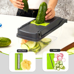 16-in-1 Multifunctional Vegetable Chopper with Container