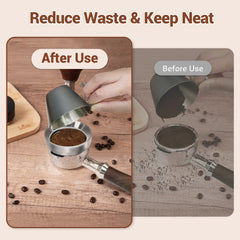 Dosing Funnel, 304 Stainless Steel Espresso Coffee Dosing Ring