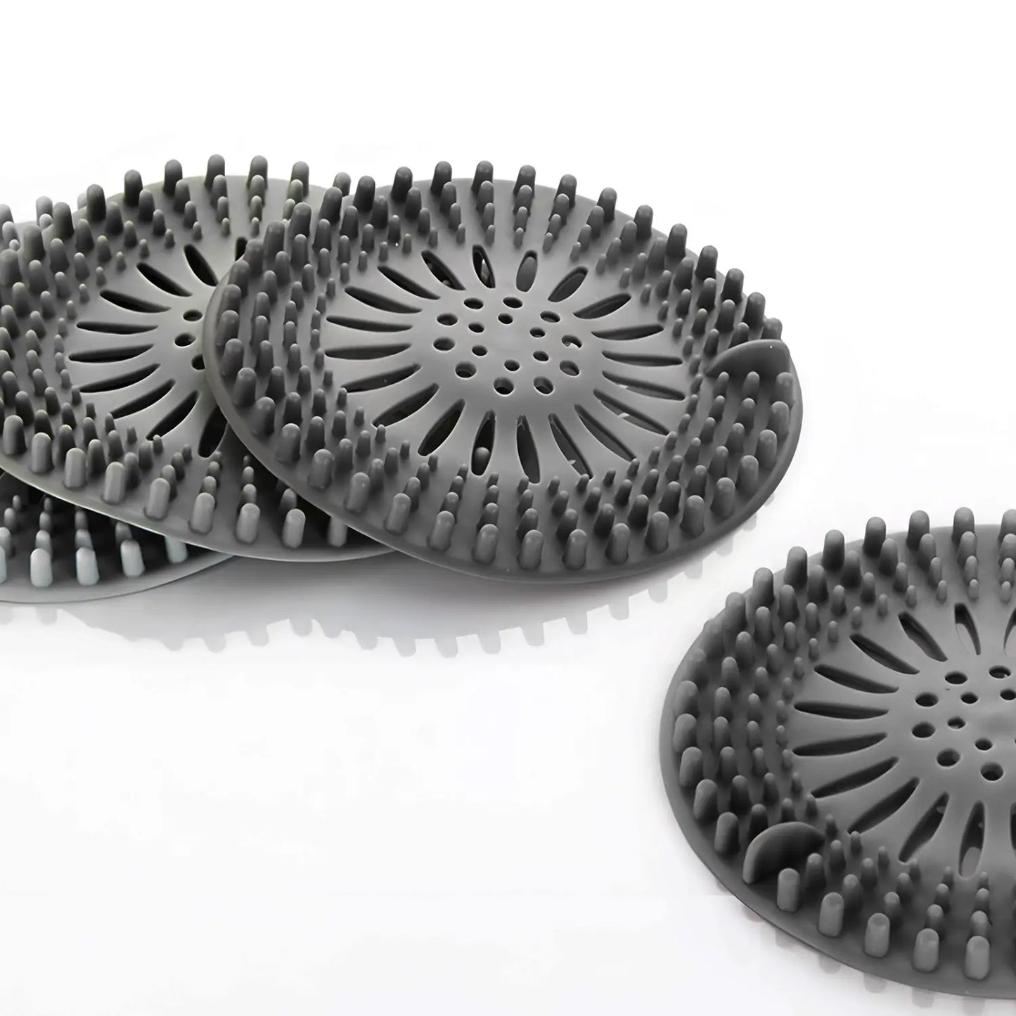 Silicone Shower Drain Hair Catcher & Sink Strainer
