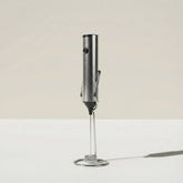 Espumador de leche recargable – Batidora de mano de acero inoxidable de 3 velocidades