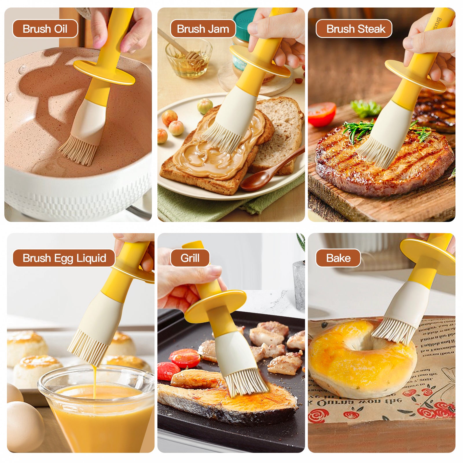 Easy to Use Glass Oil Dispenser Bottle yellow