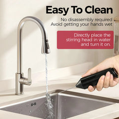 easy cleaning milk frother