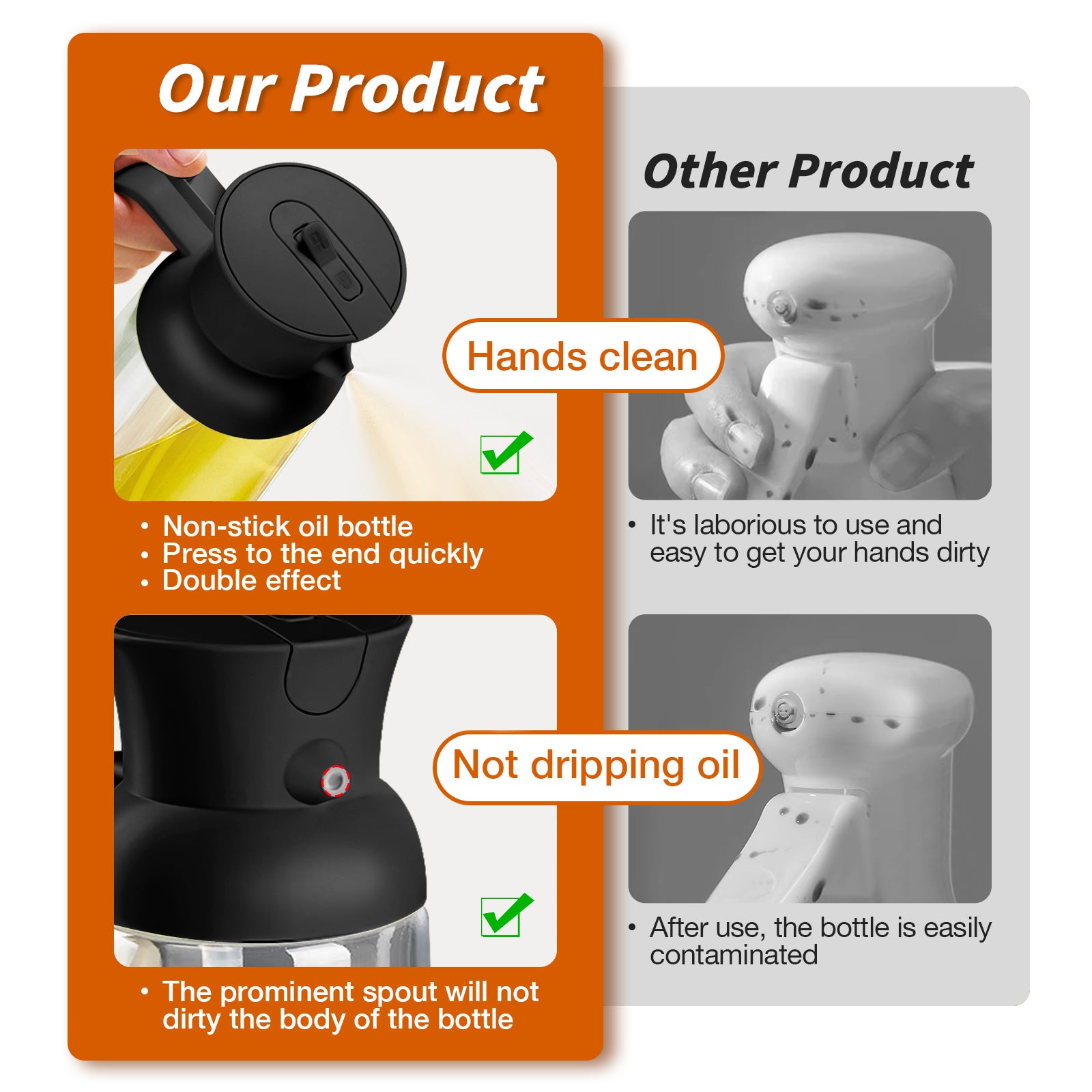 Olive Oil Dispenser for Kitchen