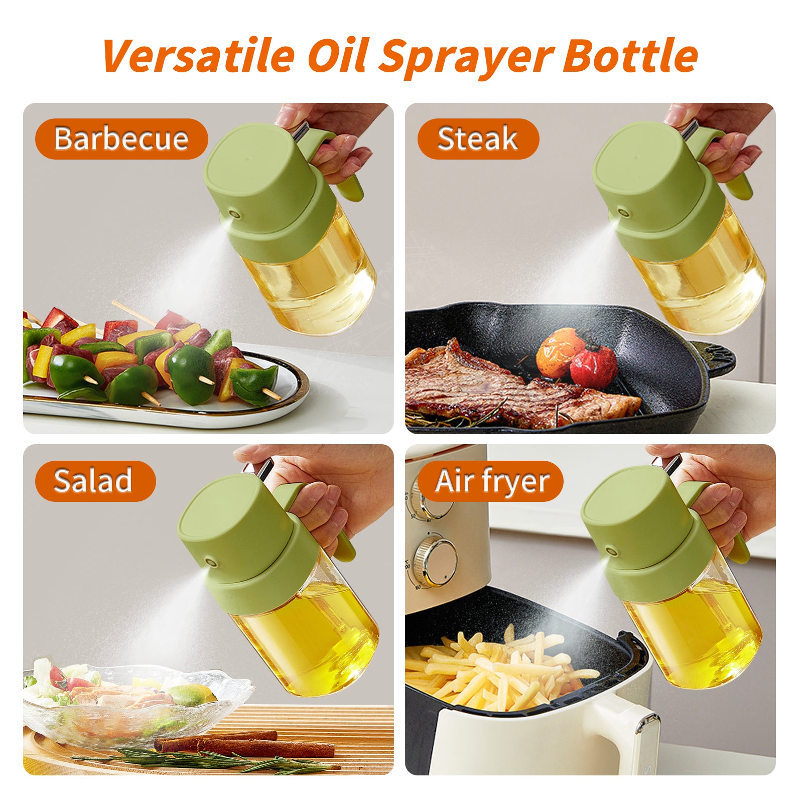 Portable Mini Oil Sprayer Green