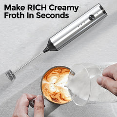 milk and coffee frother, coffee foamer