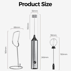 electric frother, handheld milk frother
