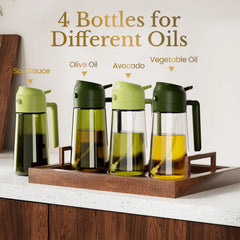 Green Oil Sprayers Set