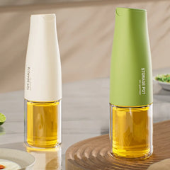 gravity oil sprayer on the table