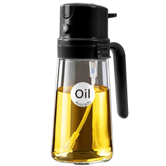 YARRAMATE 16oz/470ml Easy Refillable Oil Sprayer for Cooking