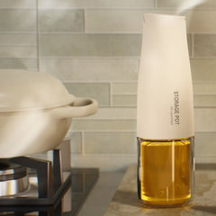 Auto-Flip Gravity Olive Oil & Soy Sauce Dispenser Bottle - 500ml/17oz Easy Cleaning, Leakproof