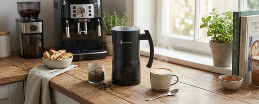 How to Froth Milk Like a Barista with a 4-in-1 Milk Frother and Steamer (Step-by-Step Guide)