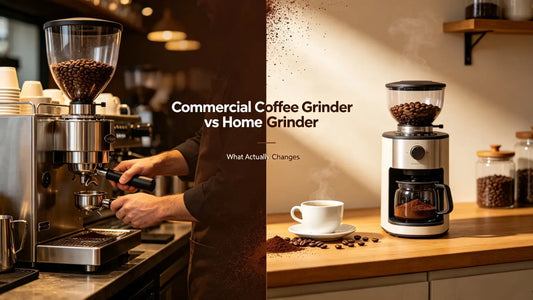 Commercial Coffee Grinder vs Home Grinder: What Actually Changes?