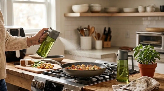 7 Common Cooking Mistakes an Oil Sprayer Bottle Can Fix