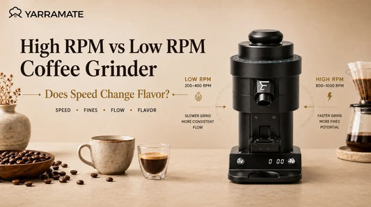 High RPM vs Low RPM Coffee Grinder: Does Speed Change Flavor?