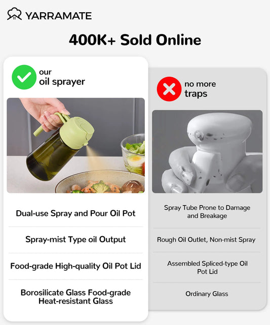 yarramate oil sprayer dark glass