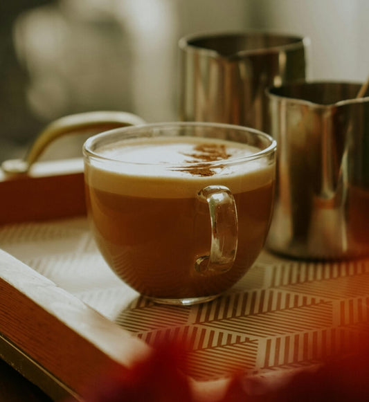 milk and coffee