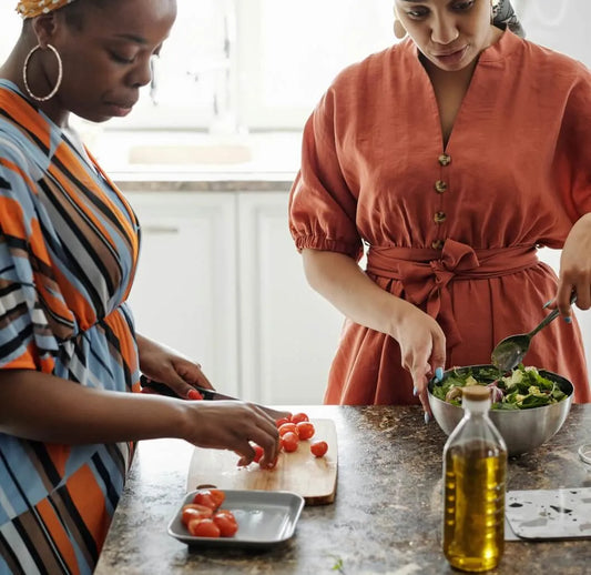 use olive oil to make salad