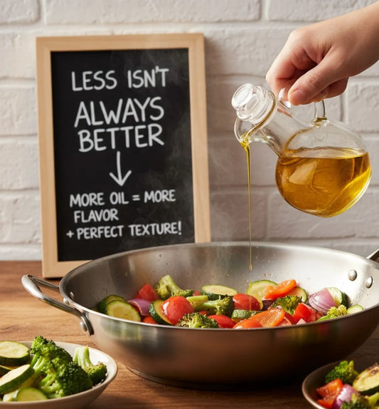 Less oil Isn’t Always Better