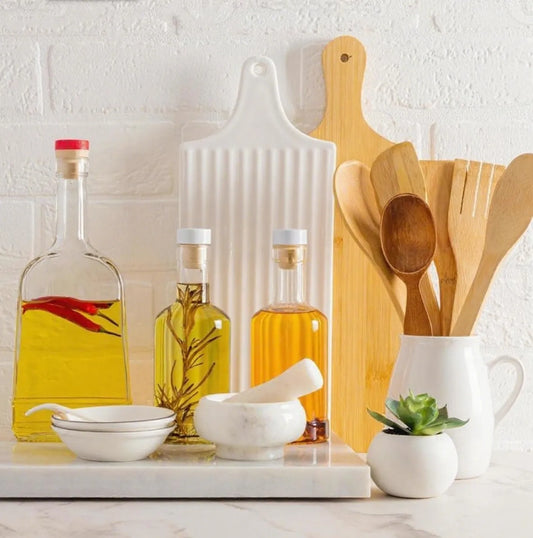 cooking oil in kitchen