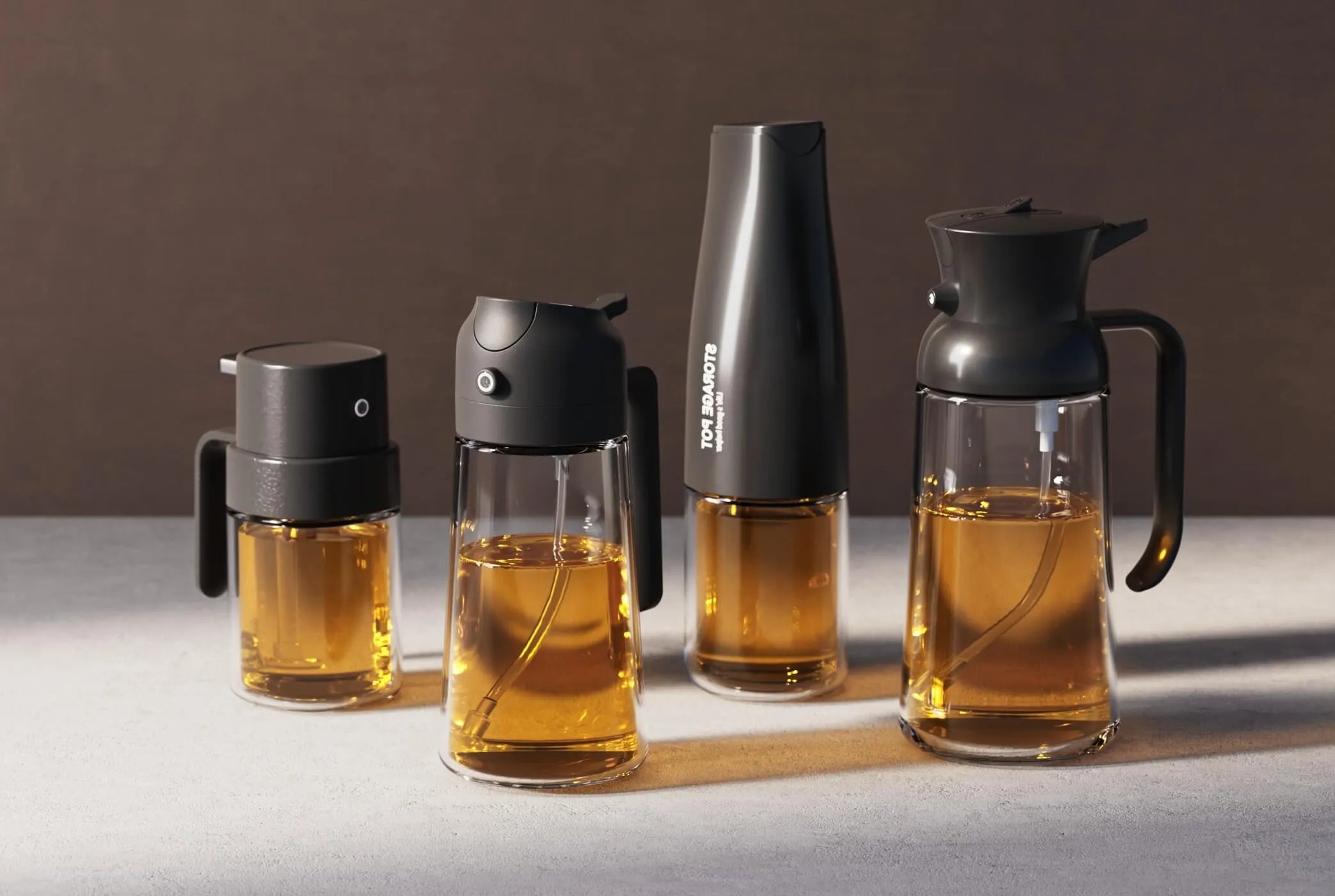 yaramate olive oil dispenser, oil sprayer bottle for cooking