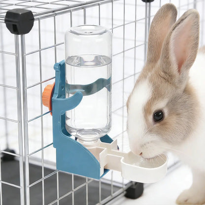 Hanging 17oz No-Leak Auto Water Bottle, Pet Dispenser for Bunny & Small Rodents