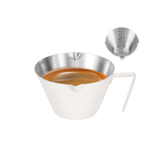 Yarramate 3.4OZ/100ml Stainless Steel Espresso Measuring Cups