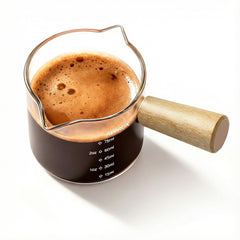 yarramate Double-mouthed coffee cup with wood handles