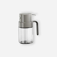 YARRAMATE Portable Mini Oil Sprayer 6.8 OZ/ 200 ML Premium Glass Olive Oil Spray Bottle for Kitchen, Outdoor BBQ, Camping Grey