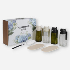 YARRAMATE Olive Oil Spray Bottle with Leak-proof Design