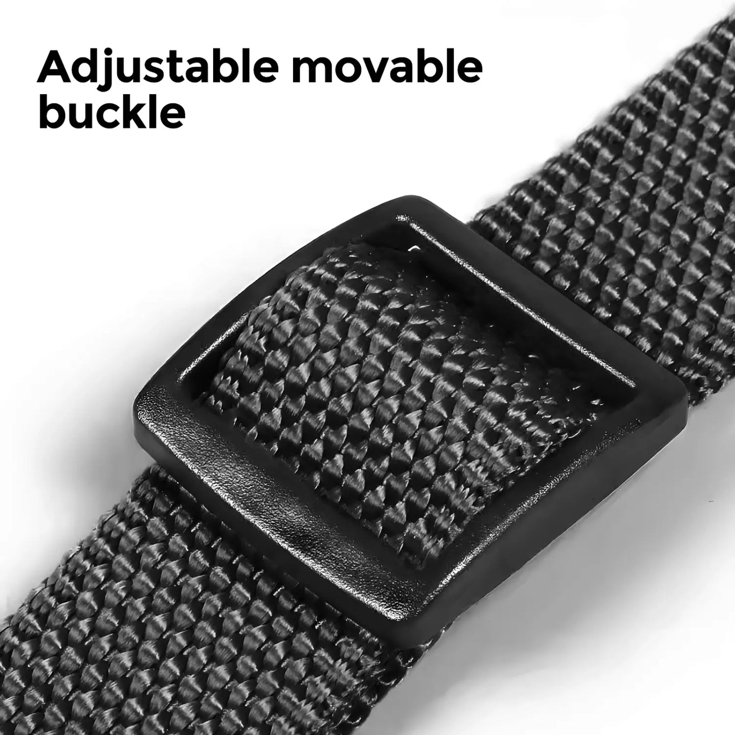 Black Elastic Buffer Dog Car Seatbelt, Adjustable Safe Nylon Pet Harness Leash 1 Pack