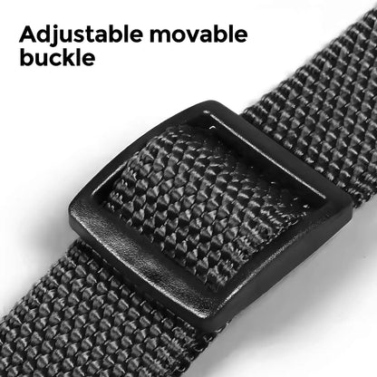 Black Elastic Buffer Dog Car Seatbelt, Adjustable Safe Nylon Pet Harness Leash 1 Pack