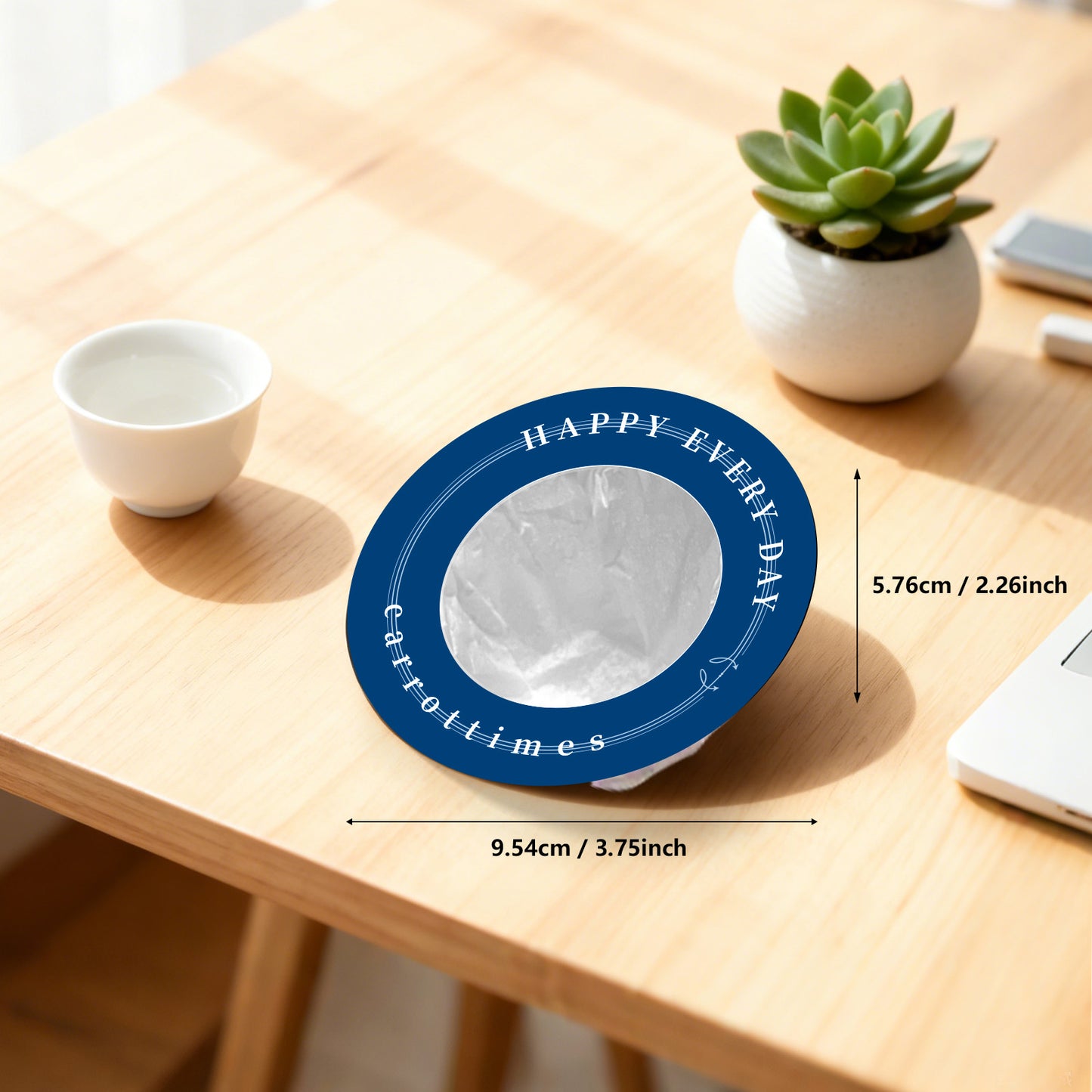 20-Pack Disposable Pour Over Coffee Filters, Portable Paper Drip Filters Blue