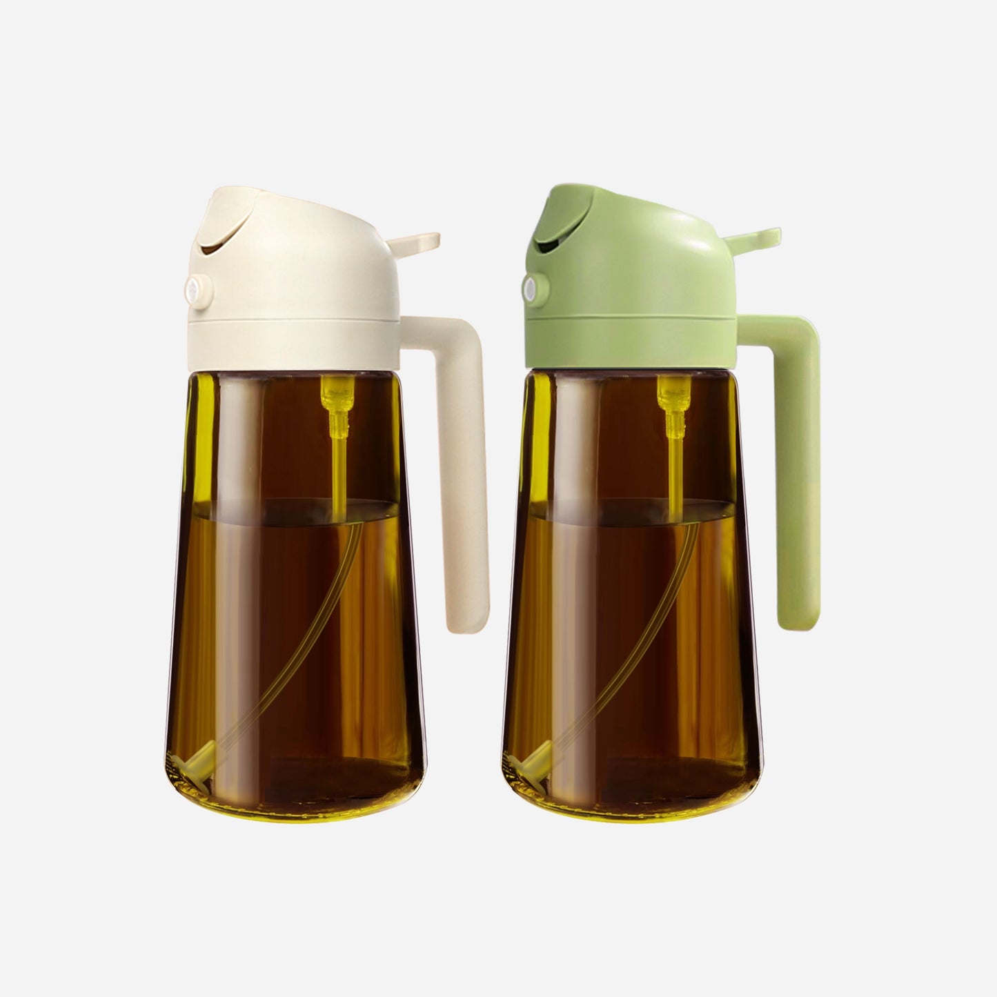 best 2 in 1 glass oil sprayer and dispenser for air fryer