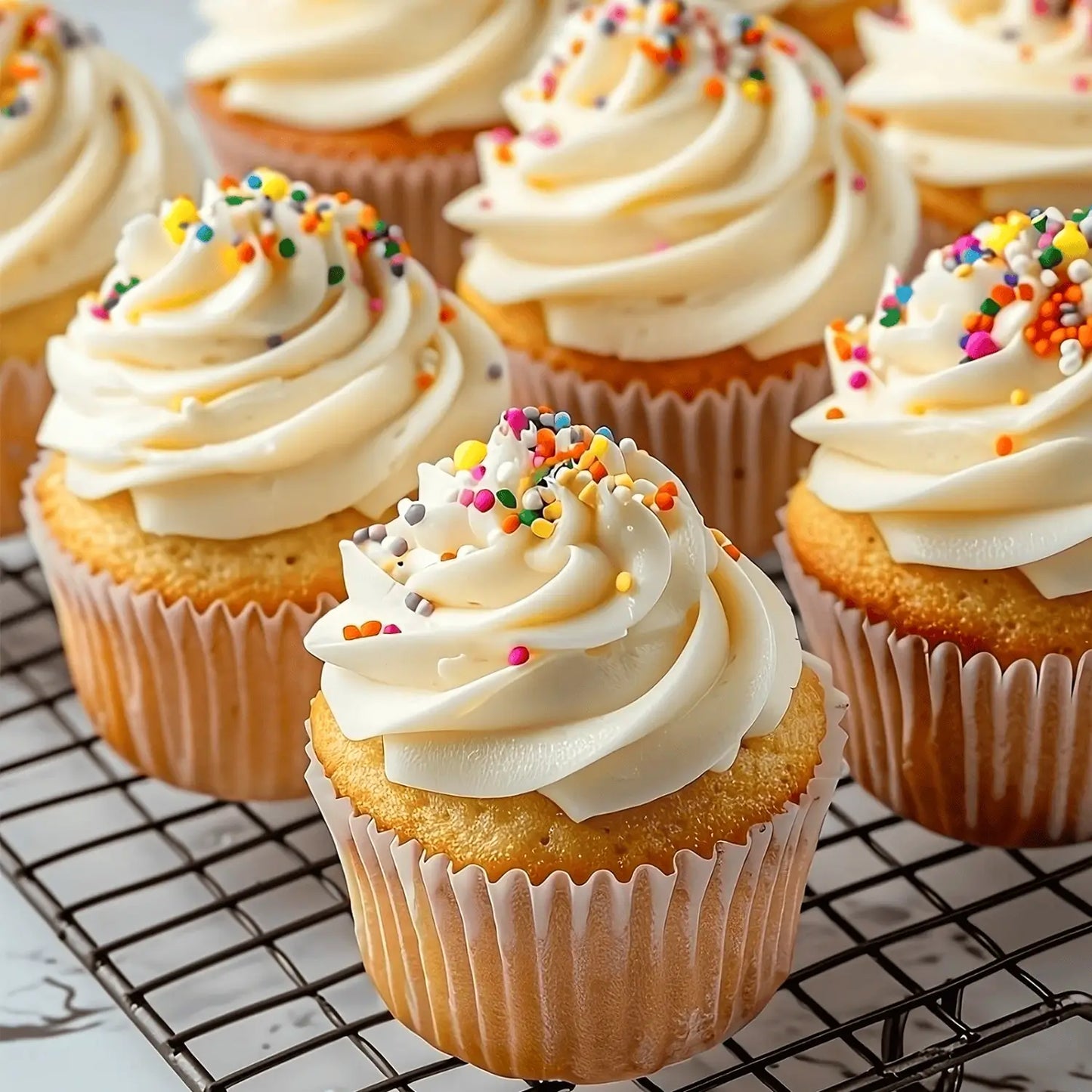 100-Pack Standard Cupcake Liners, Nonstick Baking Cups