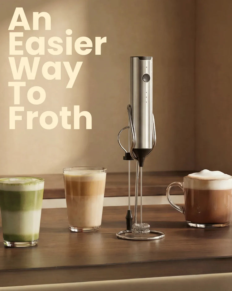 yarramate rechargeble milk frother - a easier way to froth