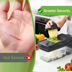 16-in-1 Multifunctional Vegetable Chopper with Container