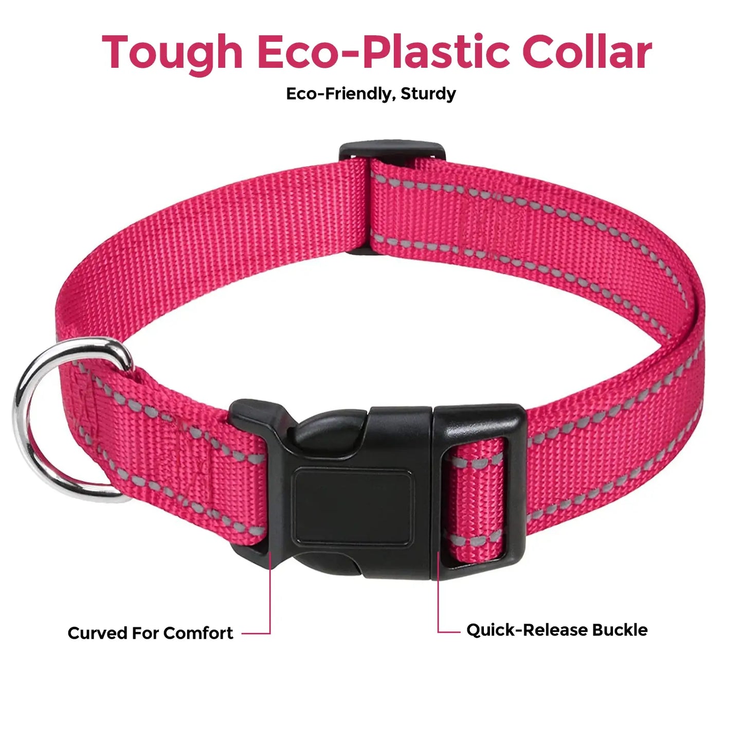 Cotton Breakaway Cat Collar with Strawberry Pendant Pink