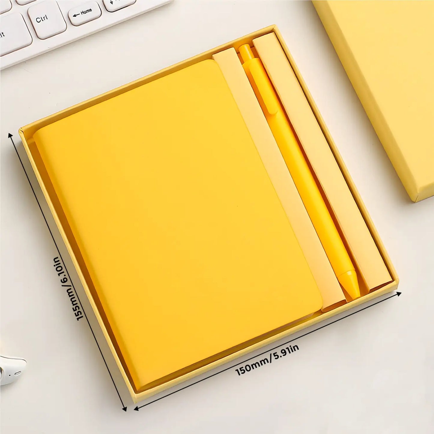 Mini PU Leather Pocket Notebook, Blank Travel Journal