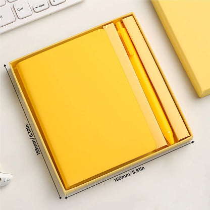 Mini PU Leather Pocket Notebook, Blank Travel Journal